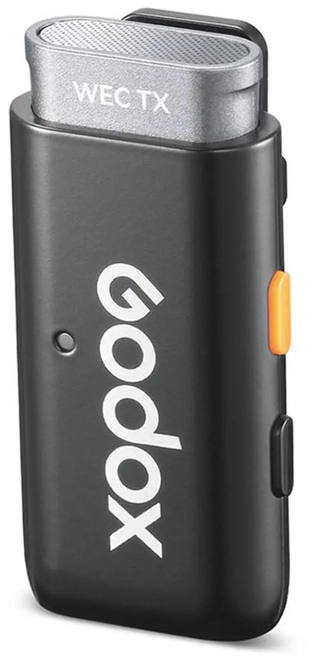 Alt view image 2 of 3 - Godox WES 1 Kit1 2.4GHz Lightning Wireless Microphone System for Apple iPhone