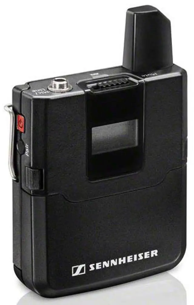 Alt view image 4 of 5 - Sennheiser AVX-MKE2 Camera Mountable Lavalier Pro Wireless Set, Includes Bodypack Transmitter, Plug-On Receiver, MKE 2 Lavalier Microphone, 1880-1930MHz - With Sennheiser MKE 600 Shotgun Microphone