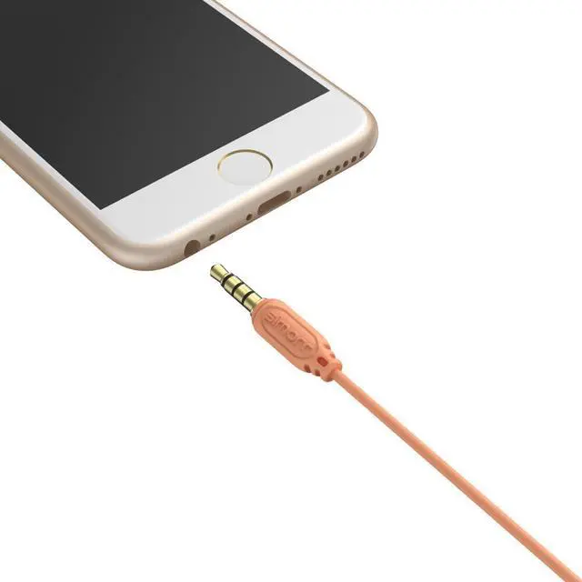 Alt view image 4 of 5 - SmallRig 3389 Simorr Wave L1 3.5mm Lavalier Microphone, Cantaloupe