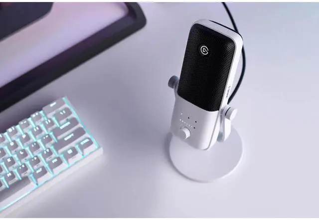 Alt view image 9 of 9 - Elgato Wave:3 Premium USB Microphone - White