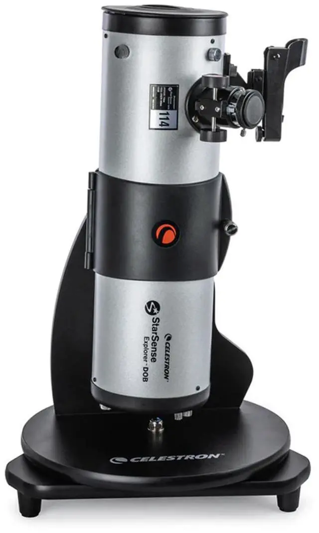 Alt view image 9 of 14 - Celestron Starsense Explorer 114mm Tabletop Dobsonian Telescope
