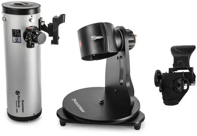Alt view image 13 of 14 - Celestron Starsense Explorer 114mm Tabletop Dobsonian Telescope