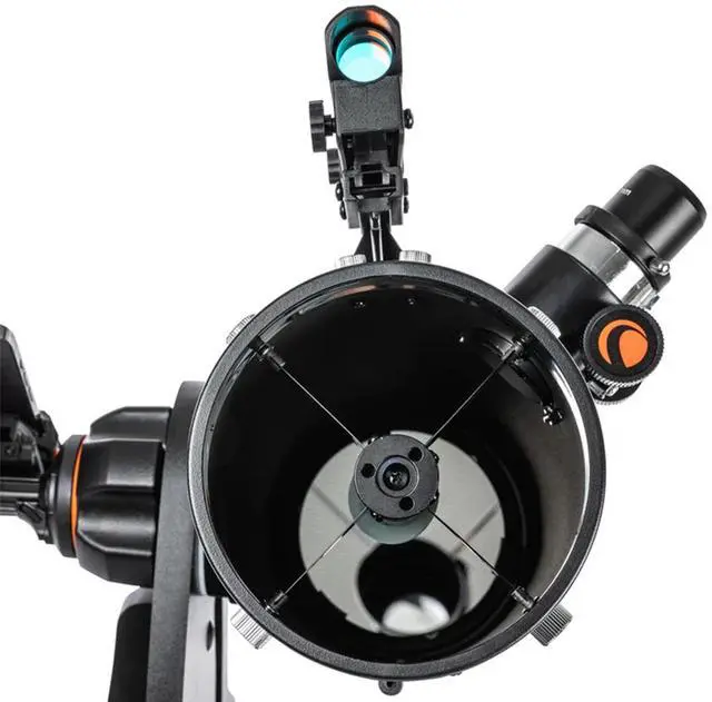 Alt view image 11 of 14 - Celestron Starsense Explorer 114mm Tabletop Dobsonian Telescope