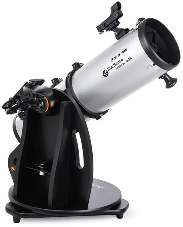 Alt view image 8 of 13 - Celestron Starsense Explorer 150mm Tabletop Dobsonian Telescope