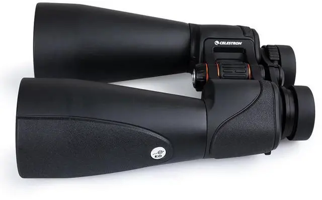 Alt view image 12 of 13 - Celestron SkyMaster Pro ED 15x70 Porro BaK-4 Prisms Multi-Coated Binoculars