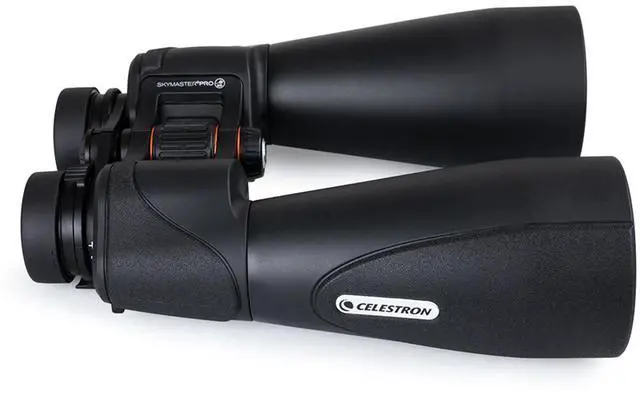 Alt view image 13 of 13 - Celestron SkyMaster Pro ED 15x70 Porro BaK-4 Prisms Multi-Coated Binoculars