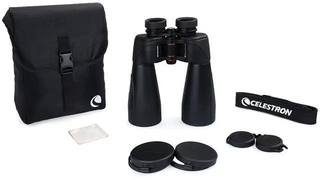 Alt view image 8 of 13 - Celestron SkyMaster Pro ED 15x70 Porro BaK-4 Prisms Multi-Coated Binoculars