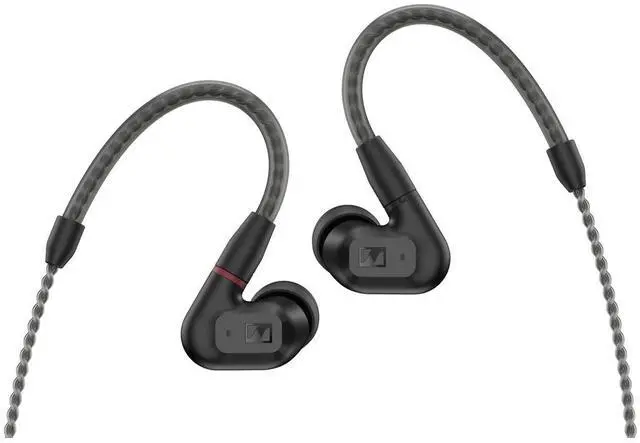 Alt view image 8 of 14 - Sennheiser Consumer Audio IE 200 In-Ear Audiophile Headphones - TrueResponse Transducers for Neutral Sound, Impactful Bass, Detachable Braided Cable with Flexible Ear Hooks - Black