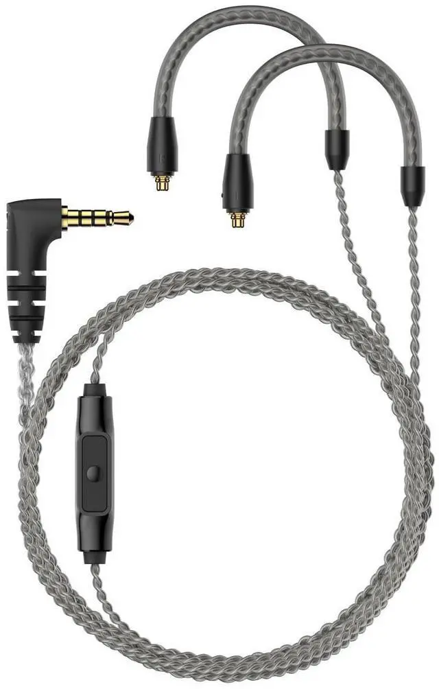 Alt view image 9 of 14 - Sennheiser Consumer Audio IE 200 In-Ear Audiophile Headphones - TrueResponse Transducers for Neutral Sound, Impactful Bass, Detachable Braided Cable with Flexible Ear Hooks - Black