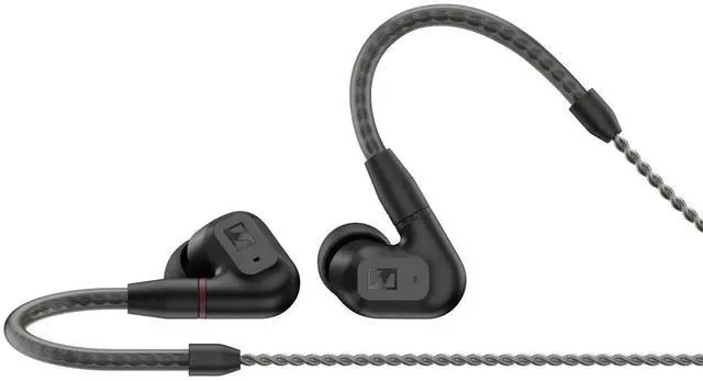 Alt view image 11 of 14 - Sennheiser Consumer Audio IE 200 In-Ear Audiophile Headphones - TrueResponse Transducers for Neutral Sound, Impactful Bass, Detachable Braided Cable with Flexible Ear Hooks - Black