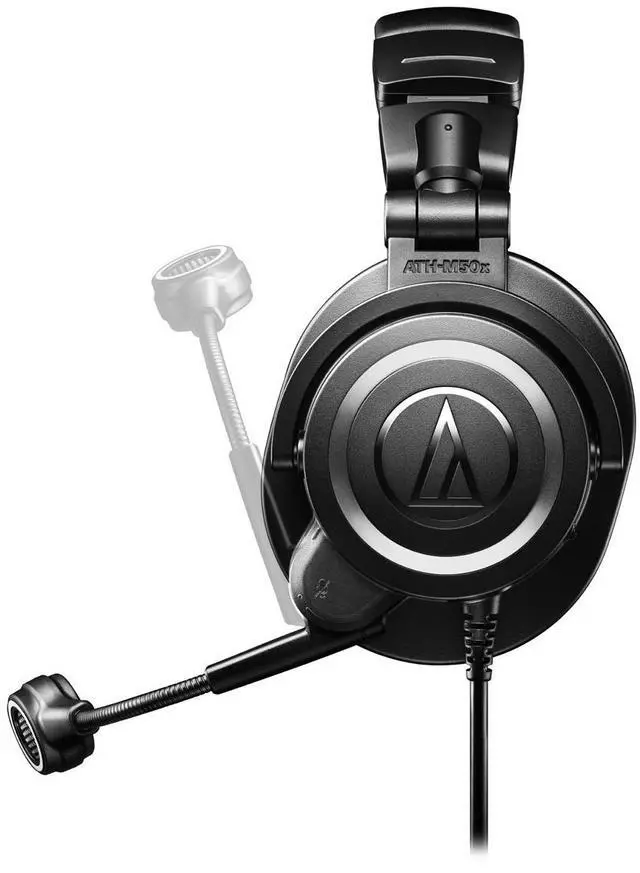 Alt view image 9 of 11 - Audio-Technica ATH-M50xSTS-USB StreamSet Streaming Headset