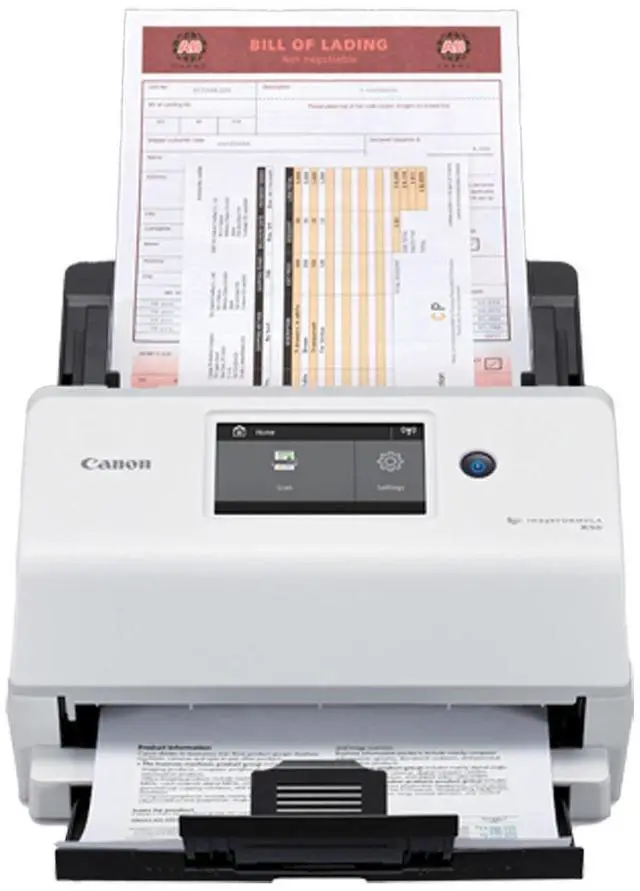 Alt view image 4 of 7 - Canon imageFORMULA R50 Office Document Scanner