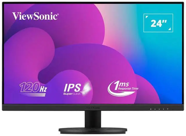 Alt view image 16 of 20 - ViewSonic VX2416A 24 Inch 1080p 1ms 120Hz IPS Gaming Monitor with Eye Care, USB C, HDMI 1.4, and DisplayPort Inputs