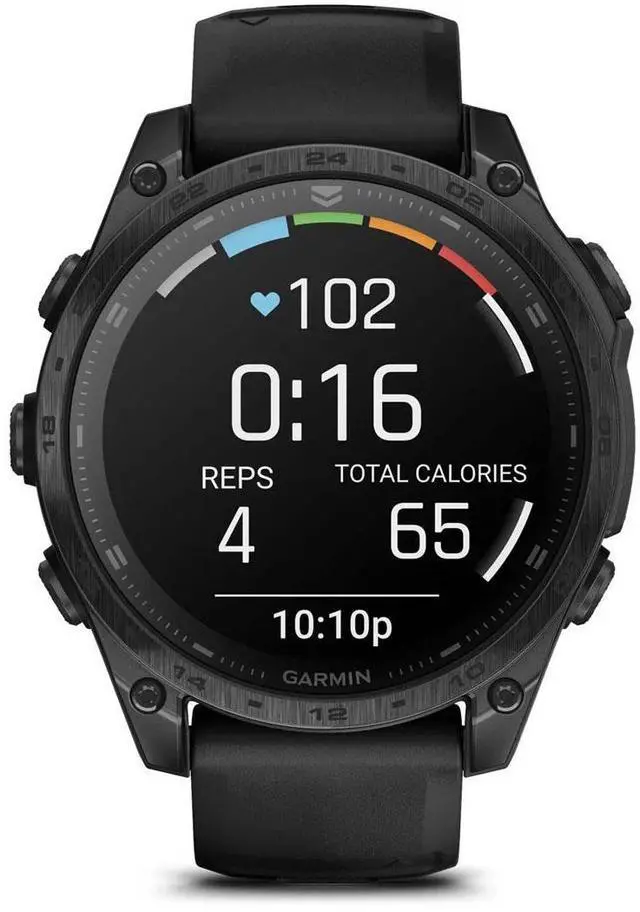 Alt view image 8 of 15 - Garmin tactix® 8 47mm, AMOLED Display, Premium Tactical GPS Smartwatch, Includes Applied Ballistics Ultralight Solver