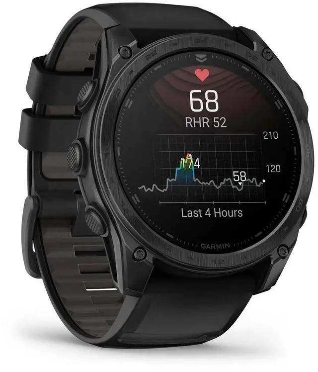 Alt view image 4 of 8 - Garmin tactix® 8 51mm, AMOLED Display, Premium Tactical GPS Smartwatch, Includes Applied Ballistics Ultralight Solver