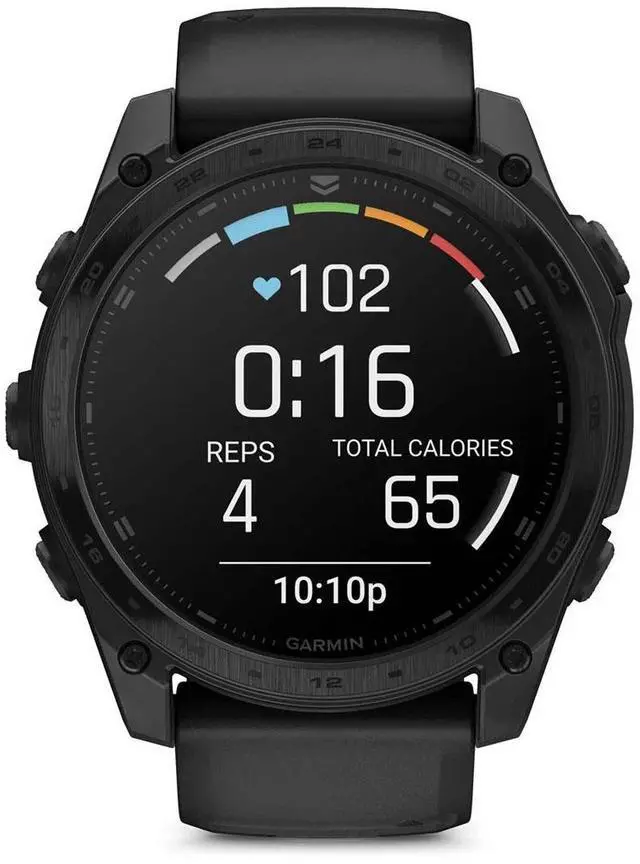 Alt view image 8 of 8 - Garmin tactix® 8 51mm, AMOLED Display, Premium Tactical GPS Smartwatch, Includes Applied Ballistics Ultralight Solver