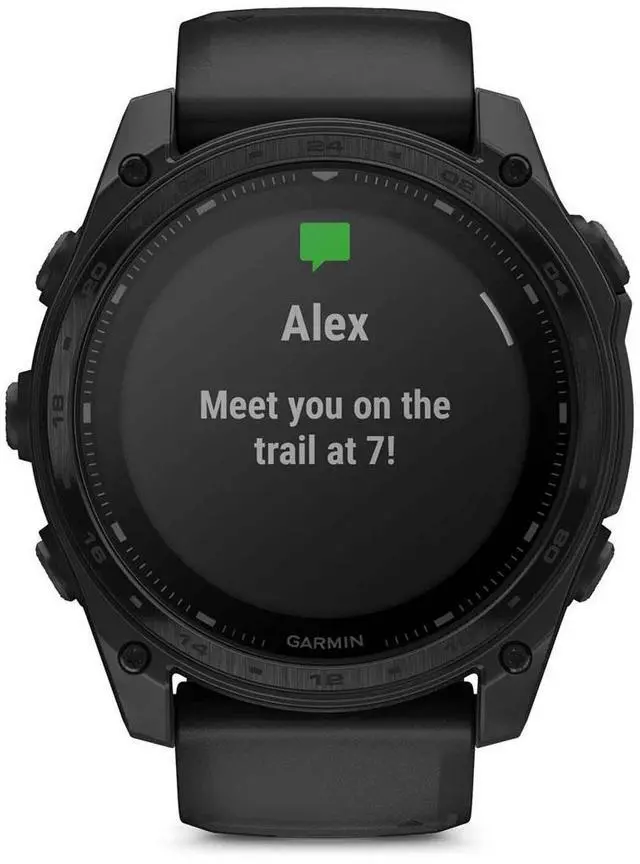 Alt view image 3 of 8 - Garmin tactix® 8 51mm, Solar Charged Display, Premium Tactical GPS Smartwatch, Includes Applied Ballistics Ultralight Solver