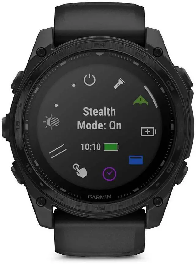 Alt view image 5 of 8 - Garmin tactix® 8 51mm, Solar Charged Display, Premium Tactical GPS Smartwatch, Includes Applied Ballistics Ultralight Solver