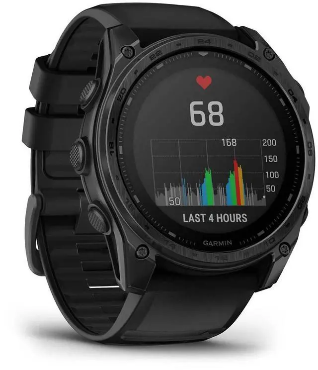 Alt view image 4 of 8 - Garmin tactix® 8 51mm, Solar Charged Display, Premium Tactical GPS Smartwatch, Includes Applied Ballistics Ultralight Solver
