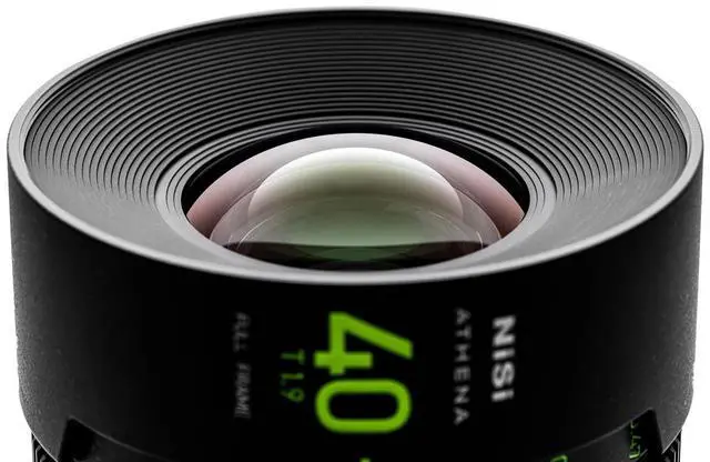 Alt view image 2 of 5 - NiSi ATHENA PRIME 40mm T1.9 Cine Lens without Filter Holder, Sony E