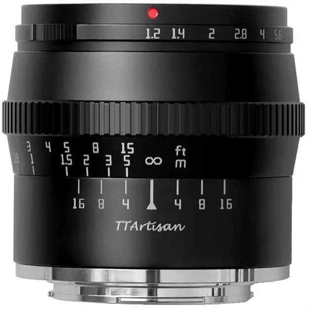Alt view image 2 of 8 - ttartisan 50mm f1.2 aps-c m43 manual focus lens for fuji x mount camera like x-a1 x-a10 x-a2 x-a3 x-a5 x-a7 x-m1 x-m2 x-h1 x-t1 x-t10 x-t2 x-t20 x-t3 x-t4 x-t100 x-t200 x-t30 x-pr01 x-pr02 x-pr03 x-e1