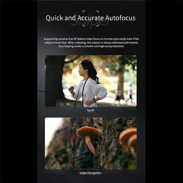 Alt view image 5 of 7 - Sirui Sirui Sniper Series f/1.2 AF 3-Lens Kit for Sony E, Silver