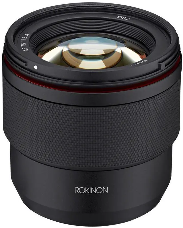 Alt view image 2 of 7 - Rokinon AF 75mm f/1.8 Lens for Fuji X