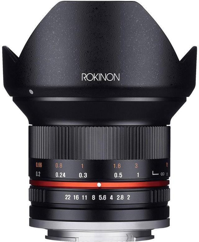 Alt view image 2 of 20 - Rokinon 12mm F2.0 Ultra Wide Angle Lens for Sony E-Mount