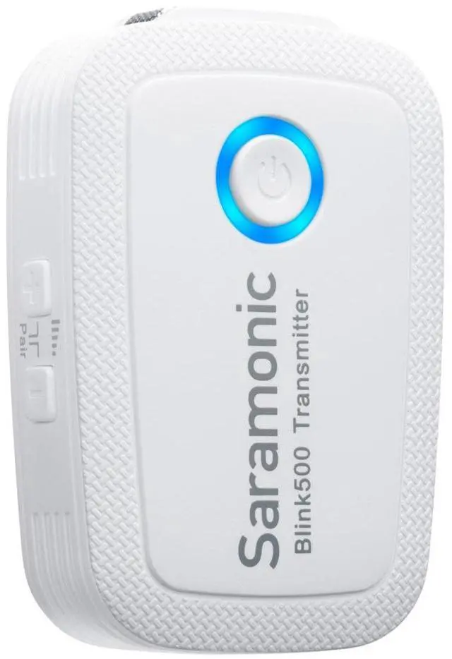 Alt view image 5 of 14 - Saramonic Blink 500 B2 2-Person Digital Camera-Mount 2.4 GHz Wireless Omnidirectional Lavalier Microphone System, Snow White