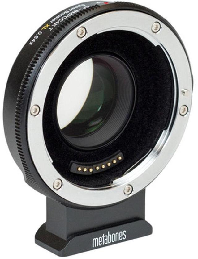 Alt view image 3 of 6 - Metabones T Speed Booster XL 0.64x Adapter for Canon EF Lens to BMPCC4K Camera
