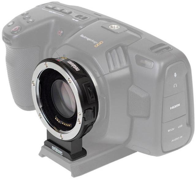 Alt view image 5 of 6 - Metabones T Speed Booster XL 0.64x Adapter for Canon EF Lens to BMPCC4K Camera