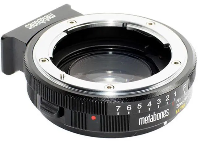 Alt view image 2 of 5 - Metabones Speed Booster Ultra 0.71x Adapter for Nikon Lens to Micro Four Camera