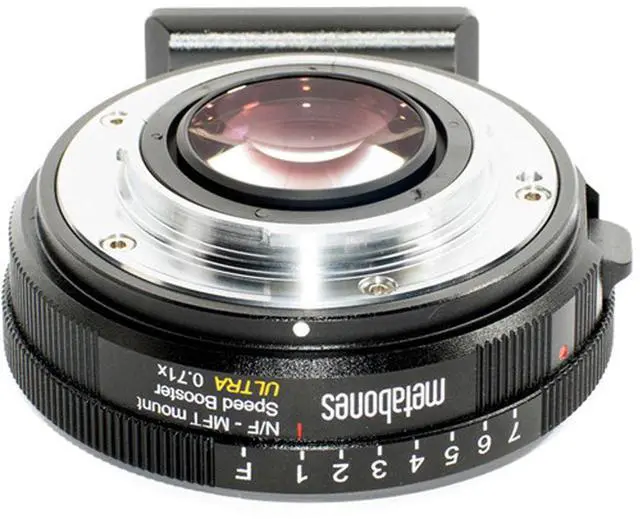 Alt view image 5 of 5 - Metabones Speed Booster Ultra 0.71x Adapter for Nikon Lens to Micro Four Camera