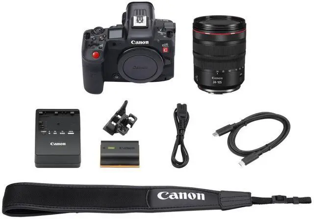 Alt view image 2 of 7 - Canon EOS R5 C Mirrorless Digital Cinema Camera with RF 24-105mm f/4 L IS USM Lens