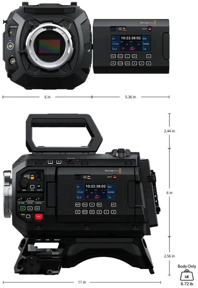Alt view image 2 of 6 - Blackmagic Design URSA Cine 12K Digital Cinema Camera