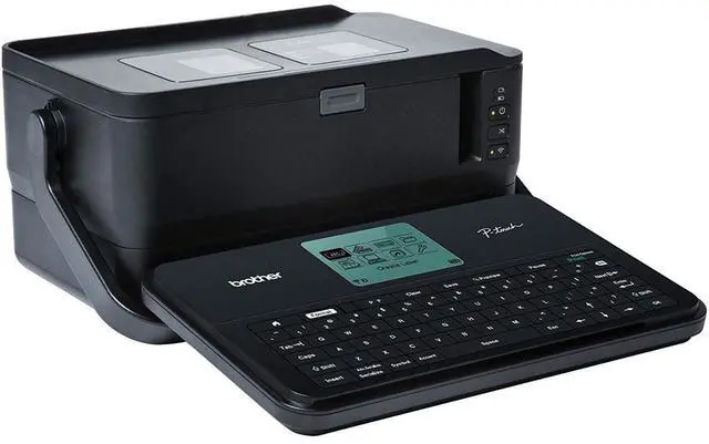 Alt view image 20 of 20 - Brother P-touch PTD800W Thermal Transfer Printer - Desktop - Label Print