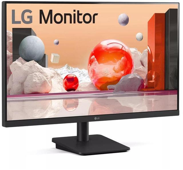 Alt view image 3 of 7 - LG 27" 100 Hz IPS FHD Monitor - LCD Flat Panel 5ms (GtG at Faster) NTSC 72% (CIE1931) 27MS500-B