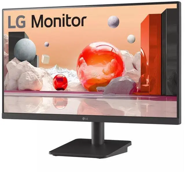 Alt view image 4 of 7 - LG 27" 100 Hz IPS FHD Monitor - LCD Flat Panel 5ms (GtG at Faster) NTSC 72% (CIE1931) 27MS500-B