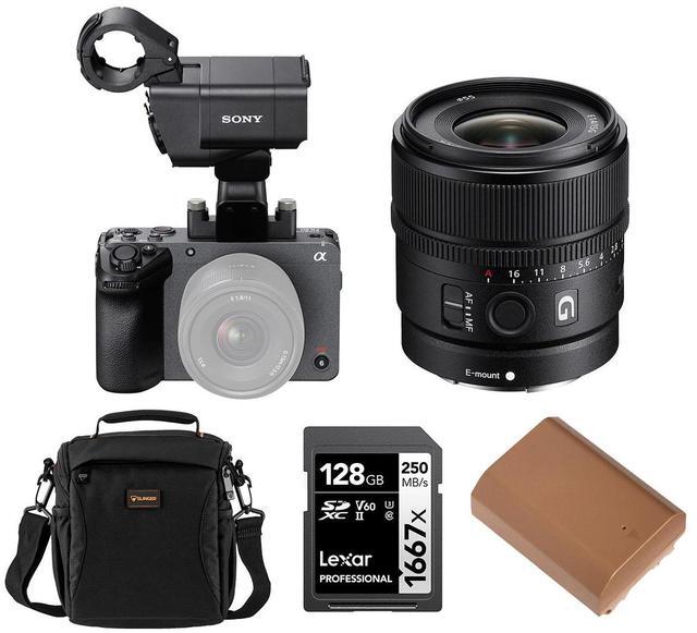 Main image of Sony FX30 Super 35 Cinema Line Camera with XLR Handle Unit #ILME-FX30 G