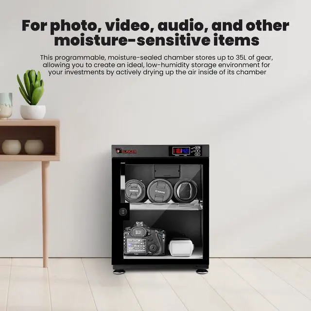 Alt view image 6 of 7 - Slinger 35L Electronic Dry Cabinet with Combination Lock