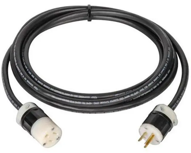 Main image of TecNec Heavy Duty 12-3 15 Amp Stinger AC Cord 50 Foot #AC-12-3-50