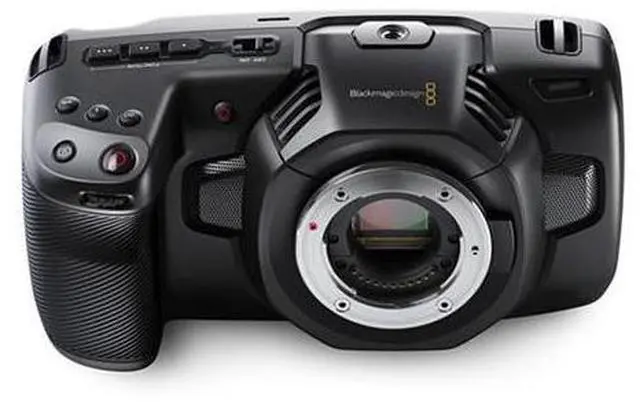 Alt view image 6 of 7 - Blackmagic Design Pocket Cinema Camera 4K W/128GB Memory Card /Spare Battery