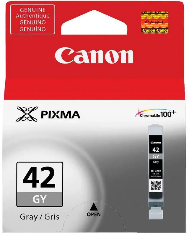 Alt view image 2 of 3 - Canon CLI-42 Gray Ink Cartridge, 2-Pack