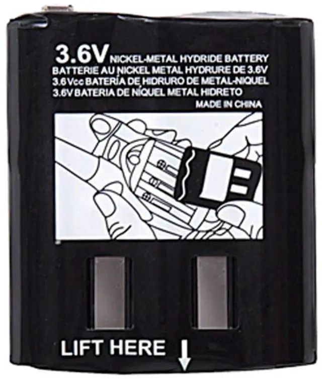 Alt view image 8 of 8 - MOTOROLA 1532 Rechargeable Battery 1300MAH for MT352R & MU