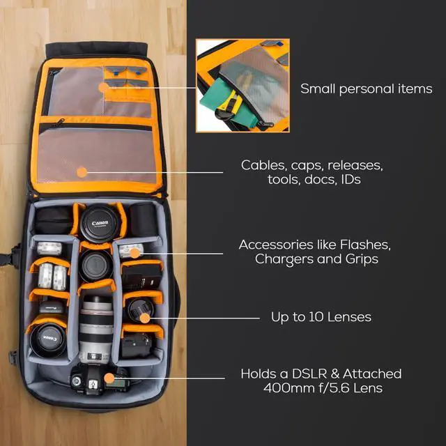 Alt view image 3 of 7 - Slinger BigBag Simple 15 DSLR Roller Bag #BB-S-15