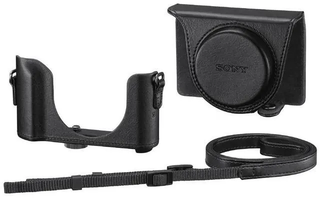 Alt view image 13 of 14 - Sony LCJ-HWA Jacket Case for DSC-HX90V and DSC-WX500 - Black