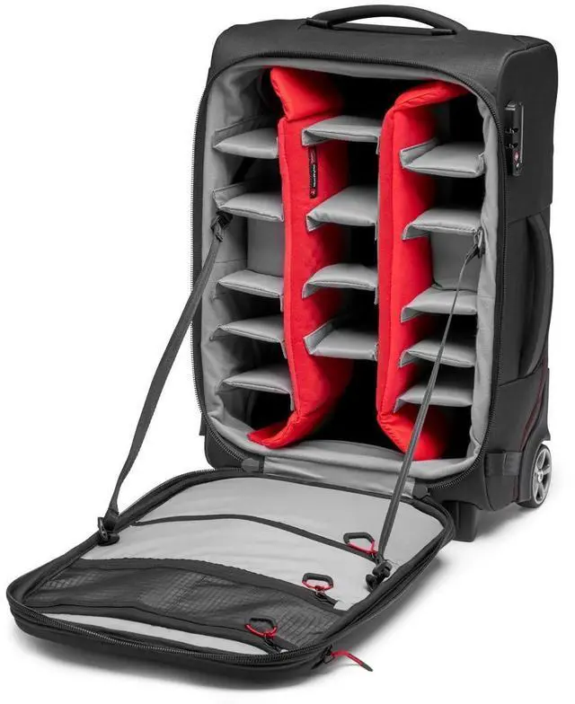 Alt view image 4 of 14 - Manfrotto Pro Light Reloader Switch-55 Carry-On Camera Backpack/Roller Bag