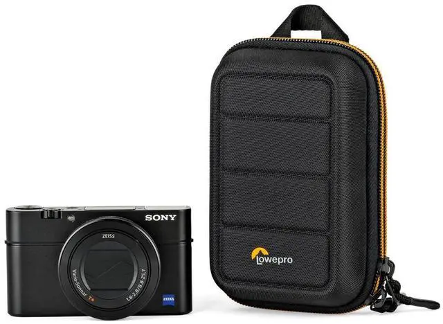 Alt view image 2 of 7 - Lowepro Hardside CS 40 Case for Larger Point-and-Shoots Action Cameras & Accessories, Black
