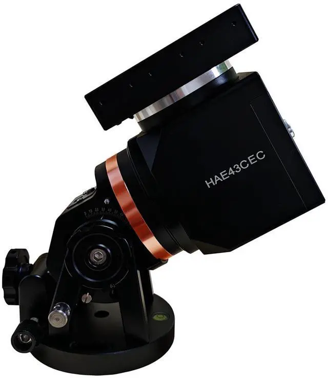 Alt view image 2 of 2 - iOptron HAE43C-EC Dual Altazimuth/Equatorial Strain Wave Gear Mount with High Precision Encoder