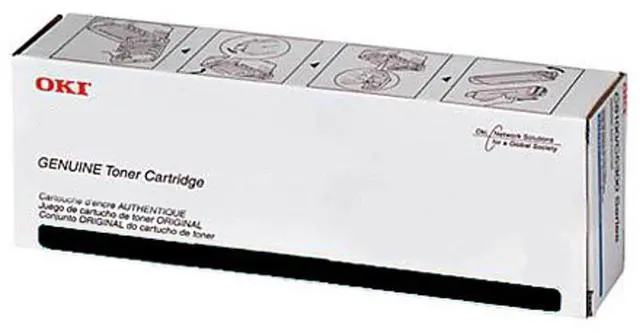 Alt view image 2 of 2 - Okidata Br Mps4242Mc - 1-Sd Yld Black Toner